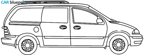 2007 Mercury Monterey Minivan blueprint