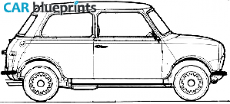 1989 Mini Mayfair Hatchback blueprint