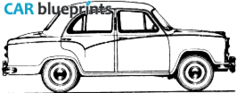 1956 Morris Oxford Series III Sedan blueprint