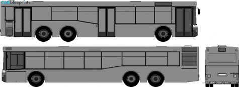 Neoplan  Bus blueprint