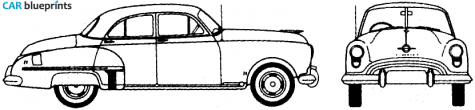 1948 Oldsmobile 88 Futuramic Sedan blueprint