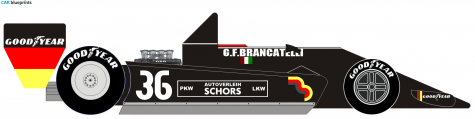 1979 Other Kauhsen WK001 Ford Cosworth F1 OW blueprint