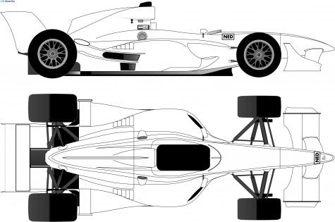 Other A1 GP Formula Car OW blueprint