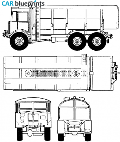 1941 Other AEC Matador Truck blueprint