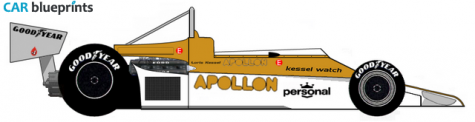 1977 Other Apollon Fly Ford Cosworth F1 OW blueprint