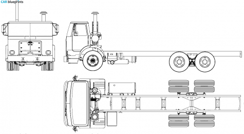 2007 Other Autocar WX-R Truck blueprint