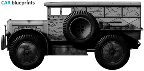 Other Brossel TAL Artillery Tractor blueprint