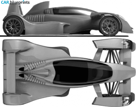 2008 Other Caparo T1 Coupe blueprint