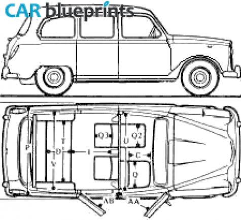 Other Carbodies FL2R London Limousine blueprint