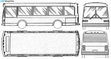 Other Coach Bus blueprint