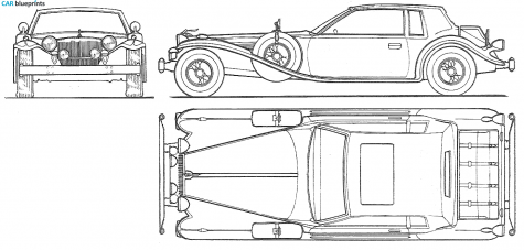 1975 Other Di Napoli Roadster blueprint