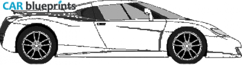 2001 Other Edonis V12 Coupe blueprint