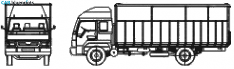 Other Eicher Jumbo Truck blueprint