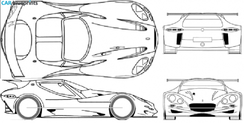 Other Gillet Vertigo Coupe blueprint