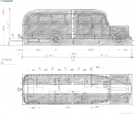 Other Grey Bus blueprint