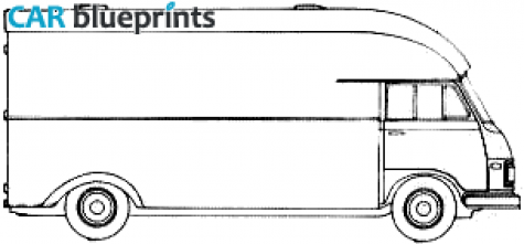 1970 Other Hanomag F35 Van blueprint