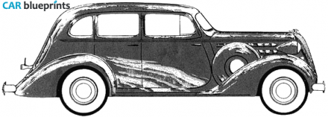 1936 Other Hudson Sedan blueprint