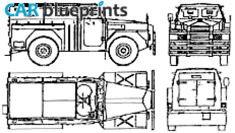 Other Humber Pig HV1600 APC SUV blueprint