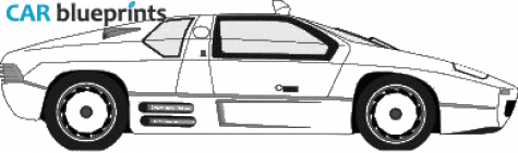 Other Isdera Imperator 108i Coupe blueprint