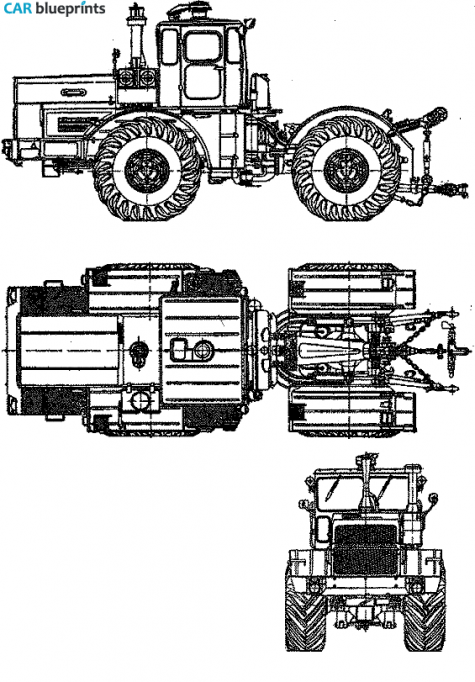 1962 Other K-700 Kirovetz Tractor blueprint