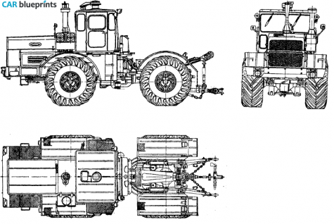 1962 Other K-701 Kirovetz Tractor blueprint