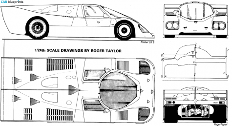 2000 Other Kremer CK5 Coupe blueprint