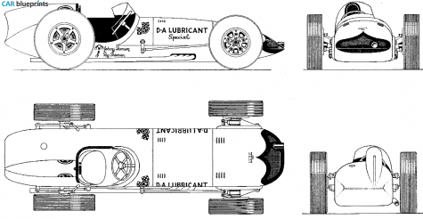 1959 Other Kurtis Dalubricant Special OW blueprint