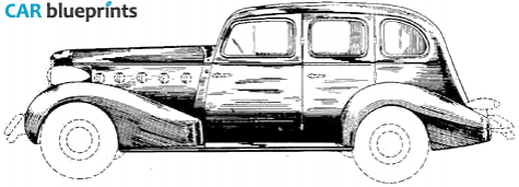 1934 Other Lasalle Sedan blueprint