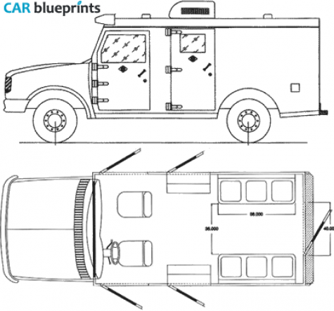 Other Lasco Commando Police Force ATV Truck blueprint