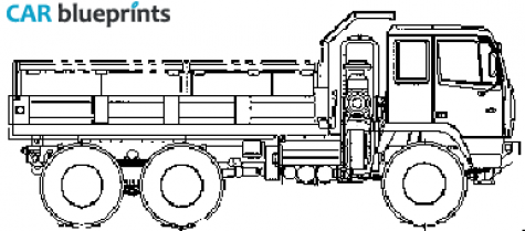 Other M1090 Dump Truck blueprint