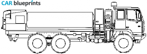 Other M1091 Tanker Truck blueprint