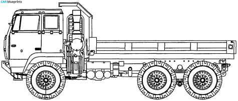 Other M1094 Dump Truck blueprint