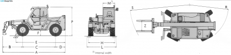 Other Merlo Telescopic Handler Tractor blueprint