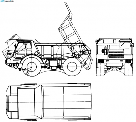 Other MoAZ-6507 Truck blueprint