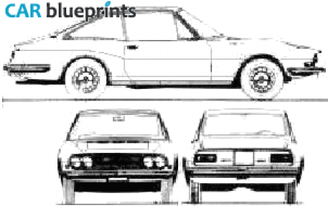 1969 Other Moretti Fiat 124 Coupe blueprint