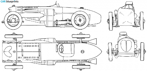 1960 Other Napier Railton Coupe blueprint