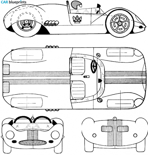 1964 Other Sadler Mk V OW blueprint