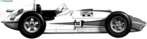 1964 Other Sheraton Thompson Special Indy 500 OW blueprint