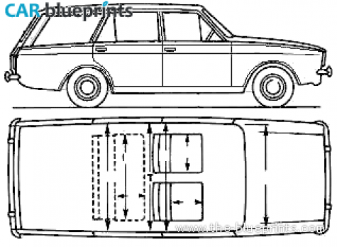 1968 Other Singer Vogue Estate Wagon blueprint