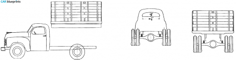 1950 Other Studebaker 1.5 t Pick-up blueprint