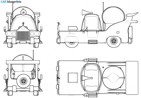 Other The Homer Coupe blueprint