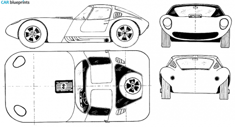 1960 Other Thomas Cheetah GT Coupe blueprint