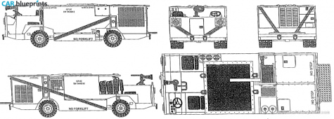 Other USN MD-3 On-Deck Fire Engine Truck blueprint