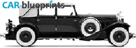 1930 Packard Brewstler Sedan blueprint