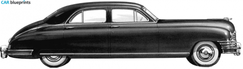 1948 Packard Super Eight Touring Sedan blueprint