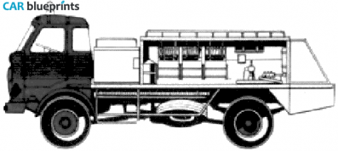 Pegaso 3041 Truck blueprint