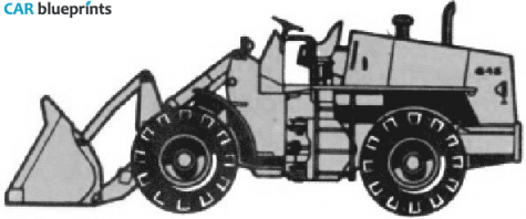 Pegaso 645H Tractor blueprint