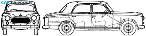 1939 Peugeot 403 Sedan blueprint