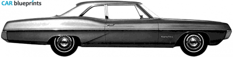 1967 Pontiac Catalina Sedan blueprint