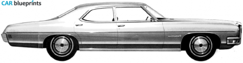 1970 Pontiac Catalina Sedan blueprint